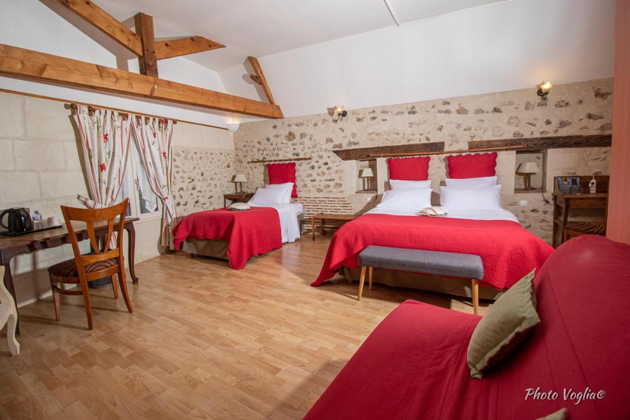 Logis Auberge Le Colombien - Hotel Et Restaurant ヴィランドリー エクステリア 写真