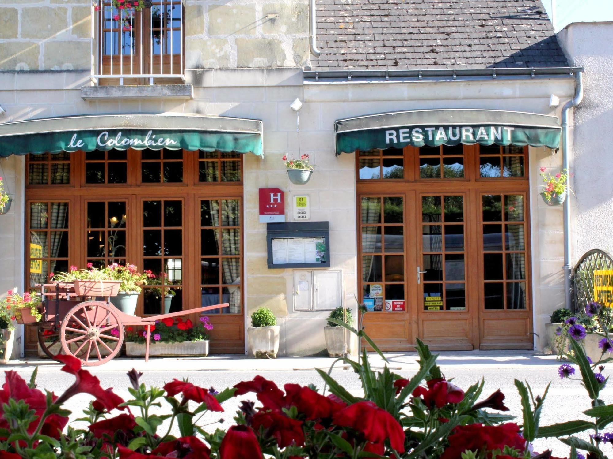 Logis Auberge Le Colombien - Hotel Et Restaurant ヴィランドリー エクステリア 写真